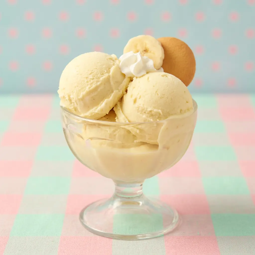 Banana Cream Protein Ice Cream