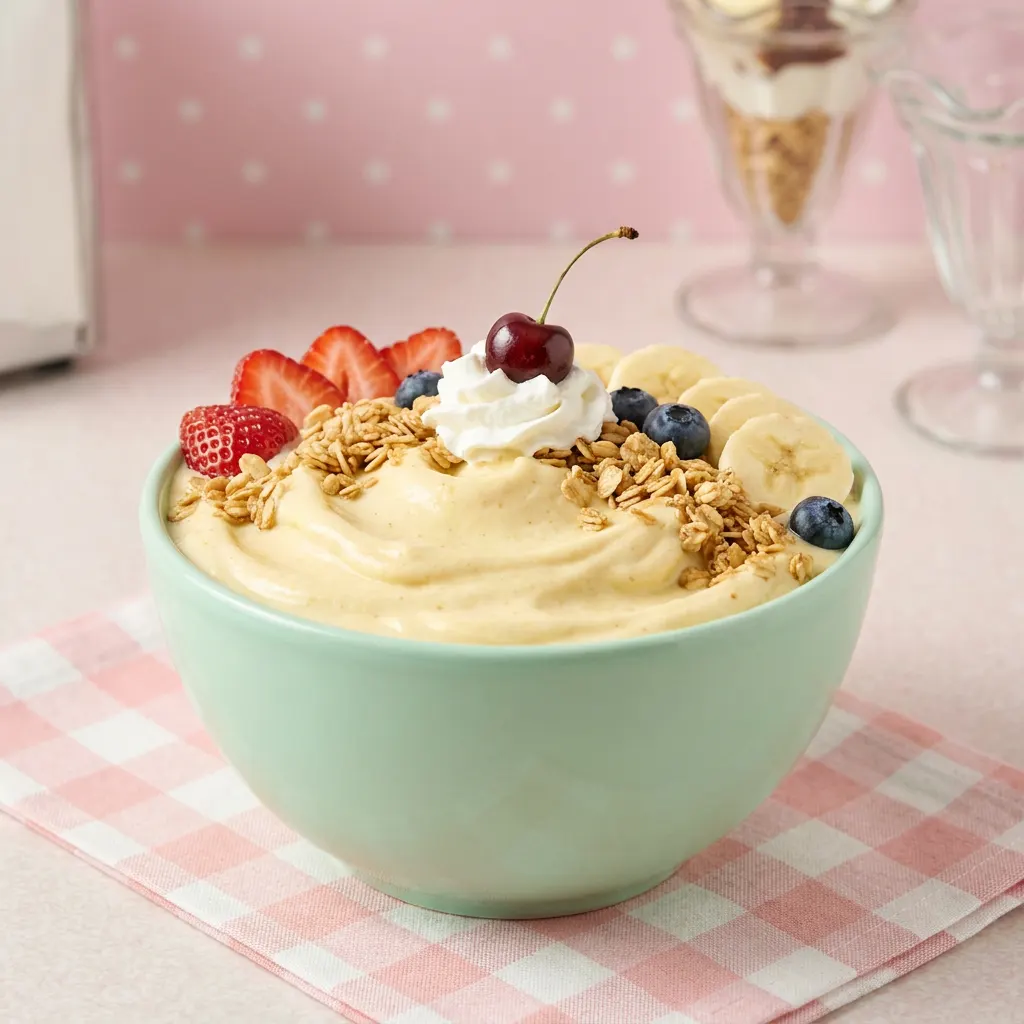 Cake Batter Smoothie Bowl