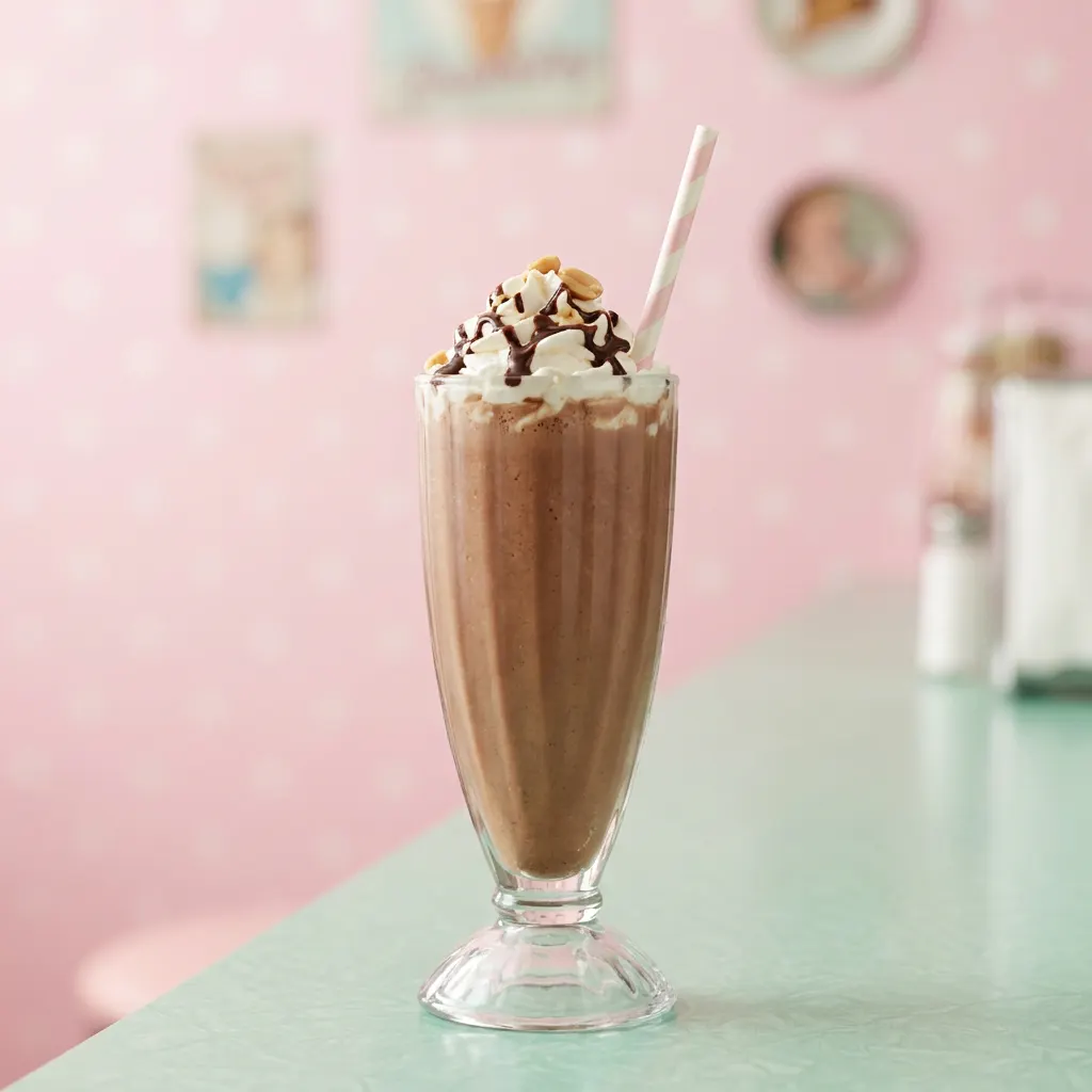 Chocolate Peanut Butter Milkshake