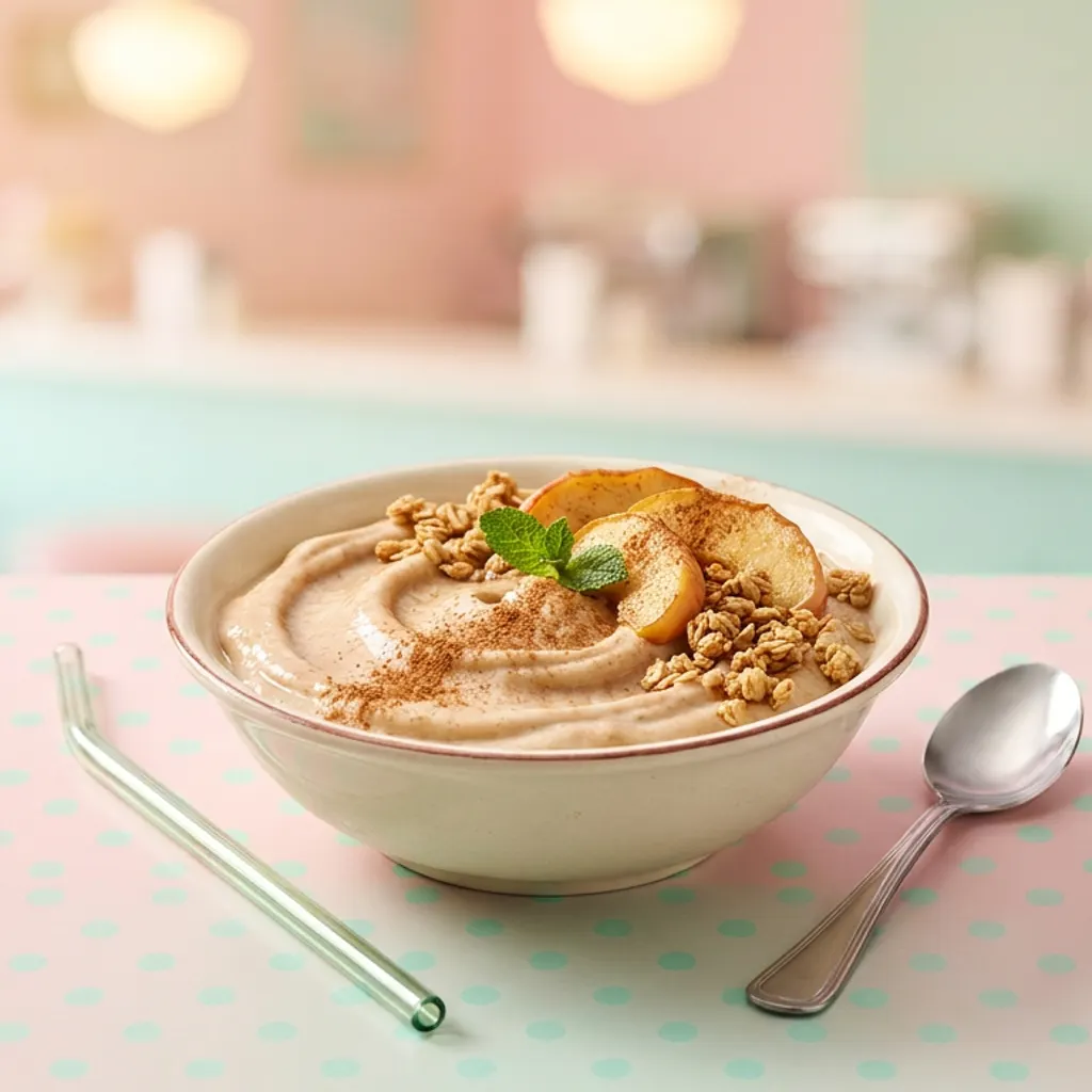 Cinnamon Apple Pie Smoothie Bowl