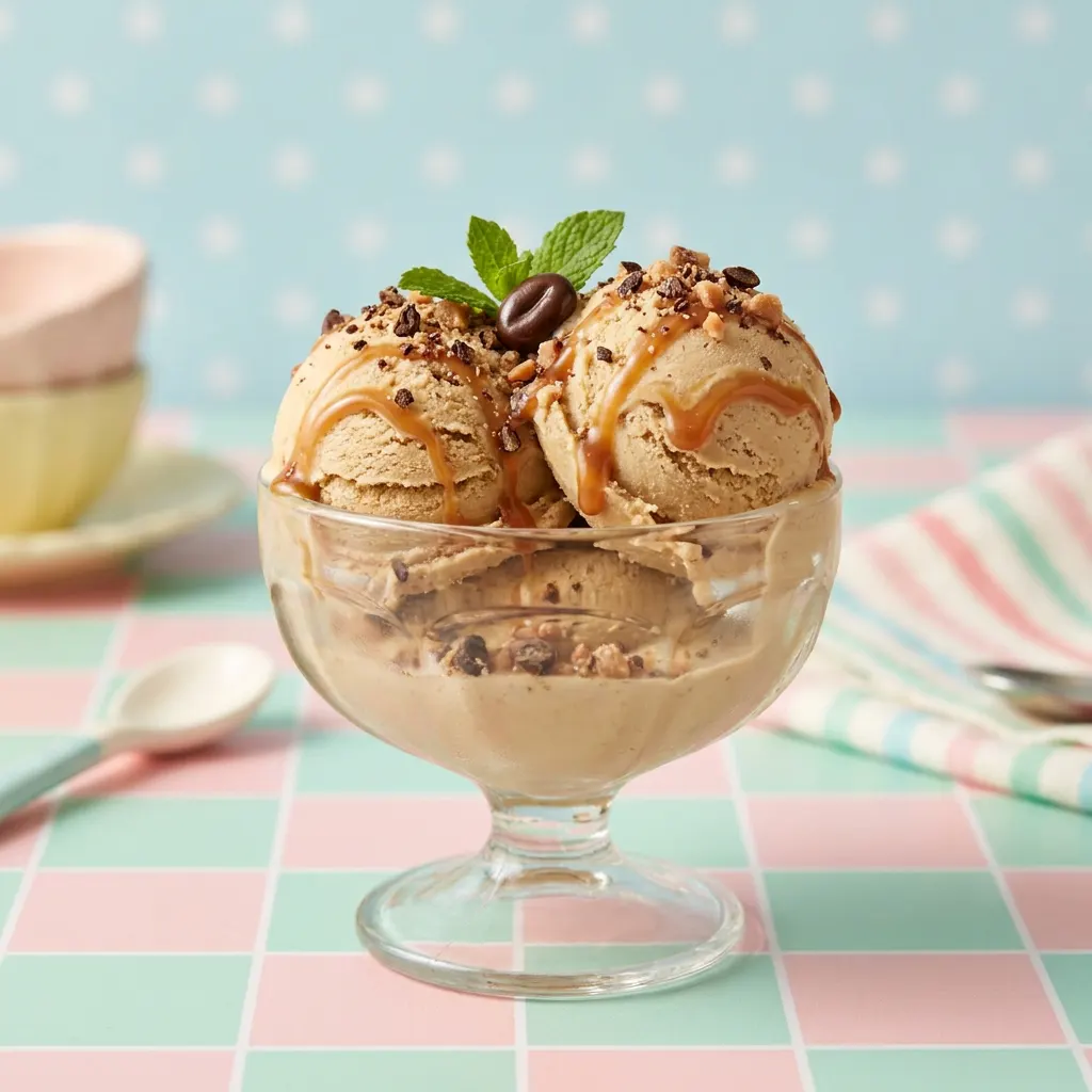 Coffee Toffee Protein Ice Cream