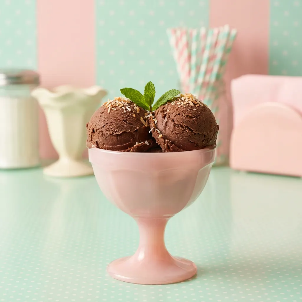 Deep Chocolate Coconut Ice Cream