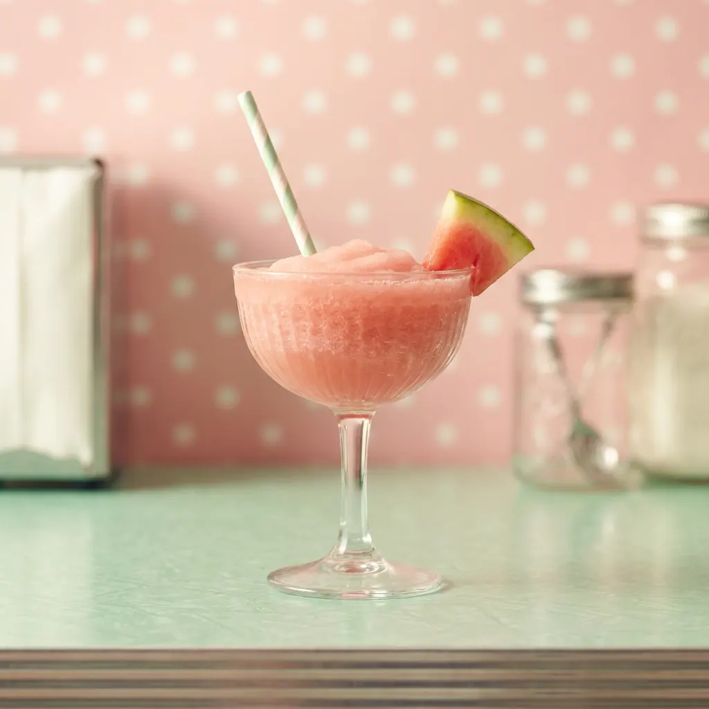 Frozen Watermelon Hard Seltzer Slush