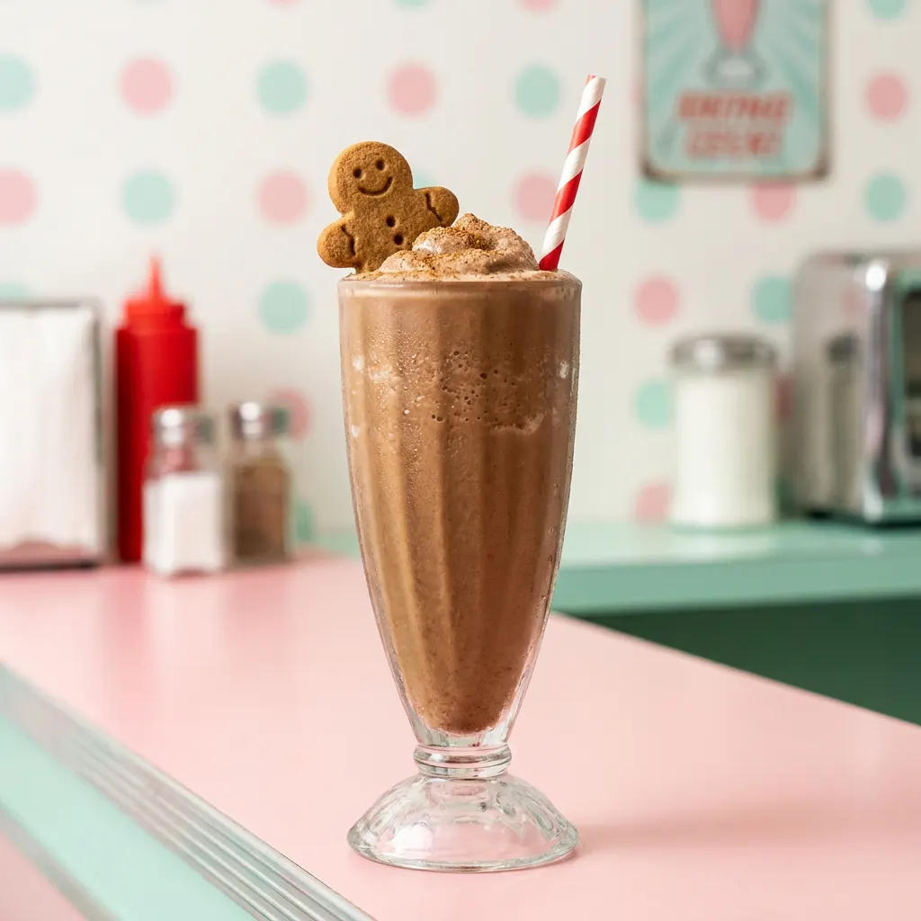 Gingerbread Custard Shake