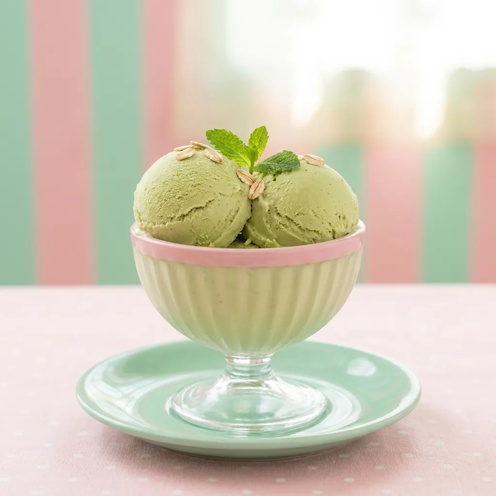 Matcha Oat Milk Ice Cream