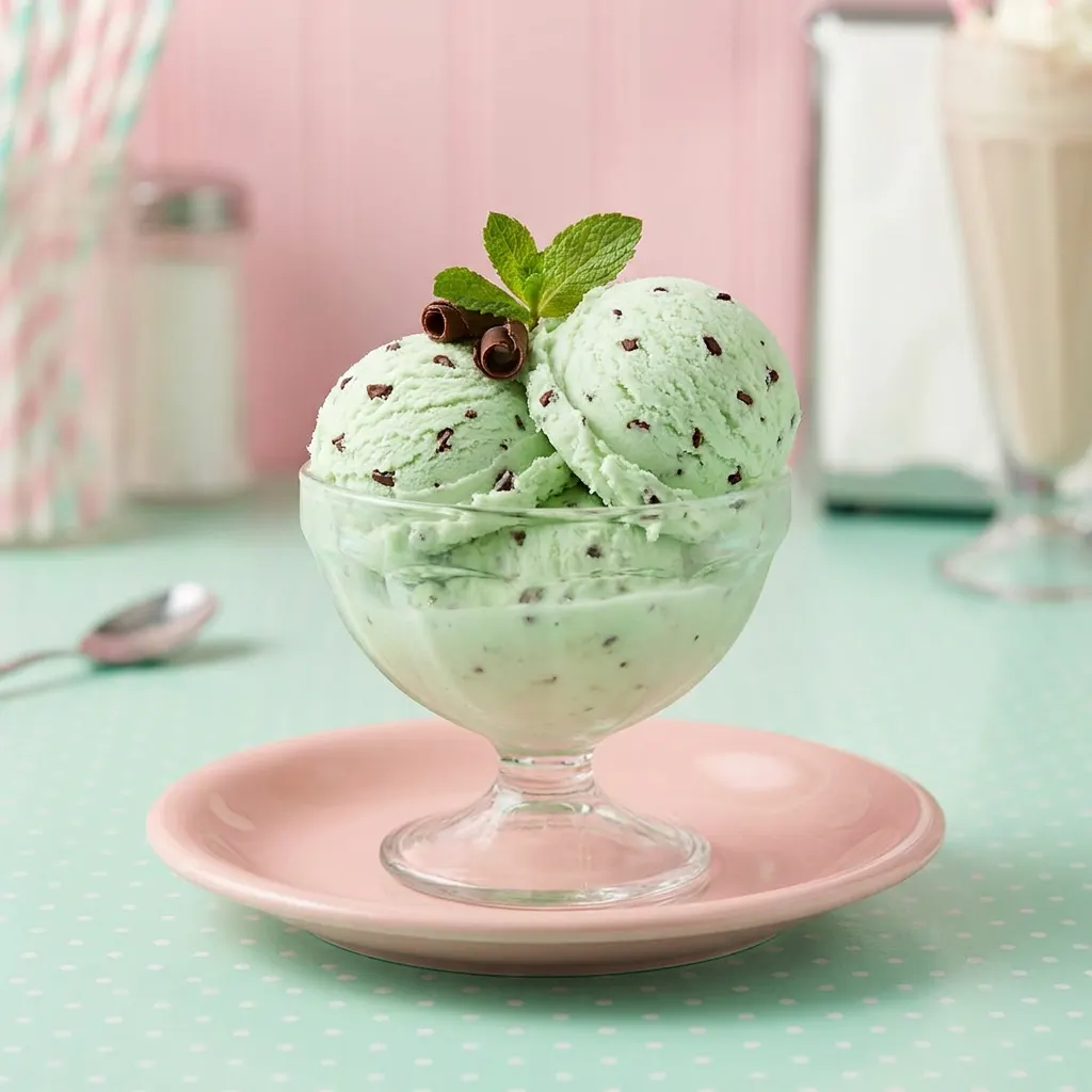 Mint Chip Coconut Ice Cream