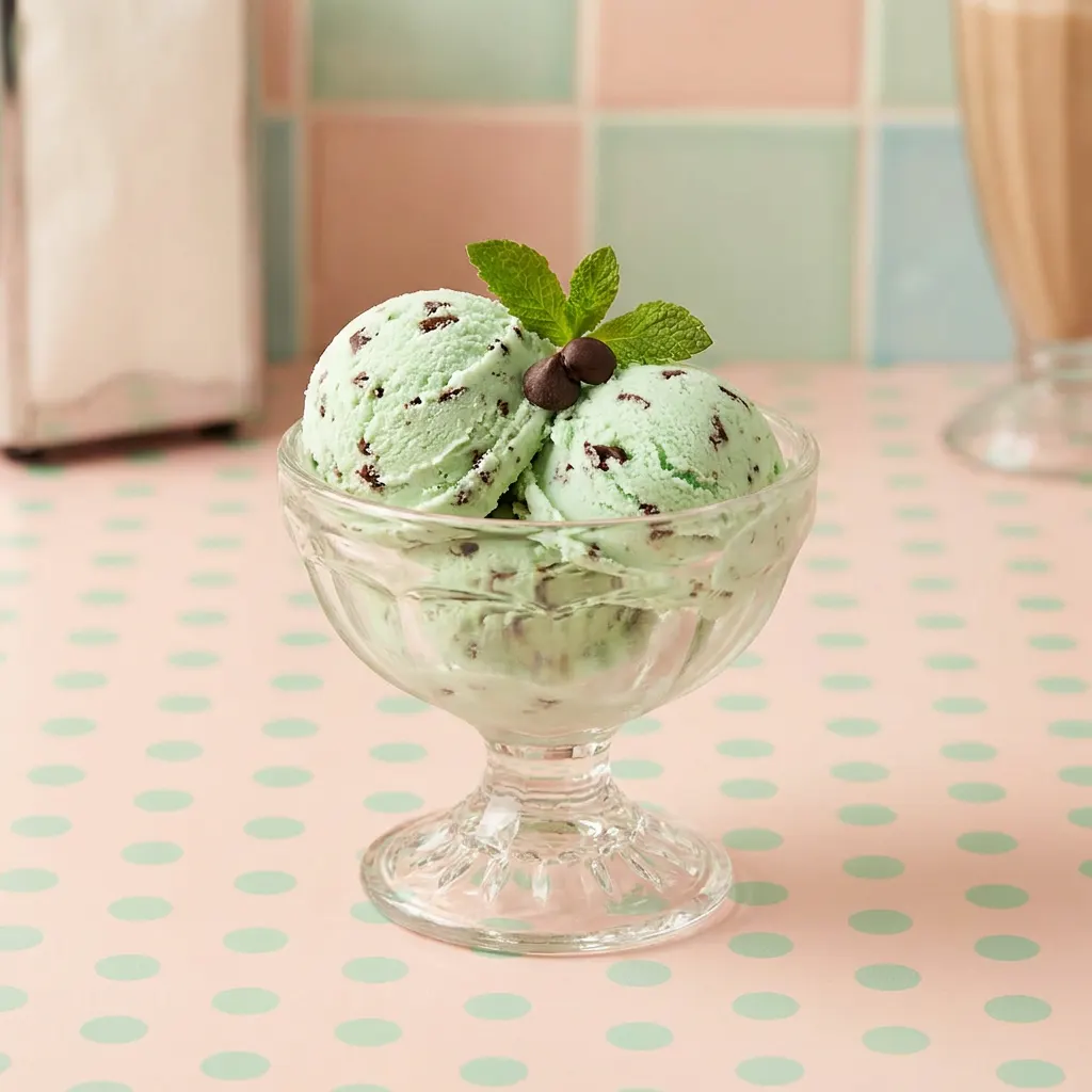 Mint Chocolate Chip Protein Ice Cream