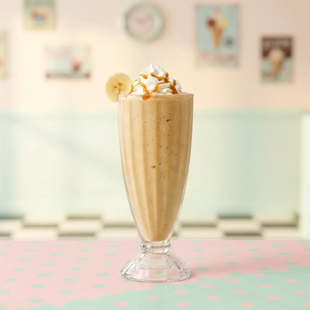 Peanut Butter Banana Cream Slush