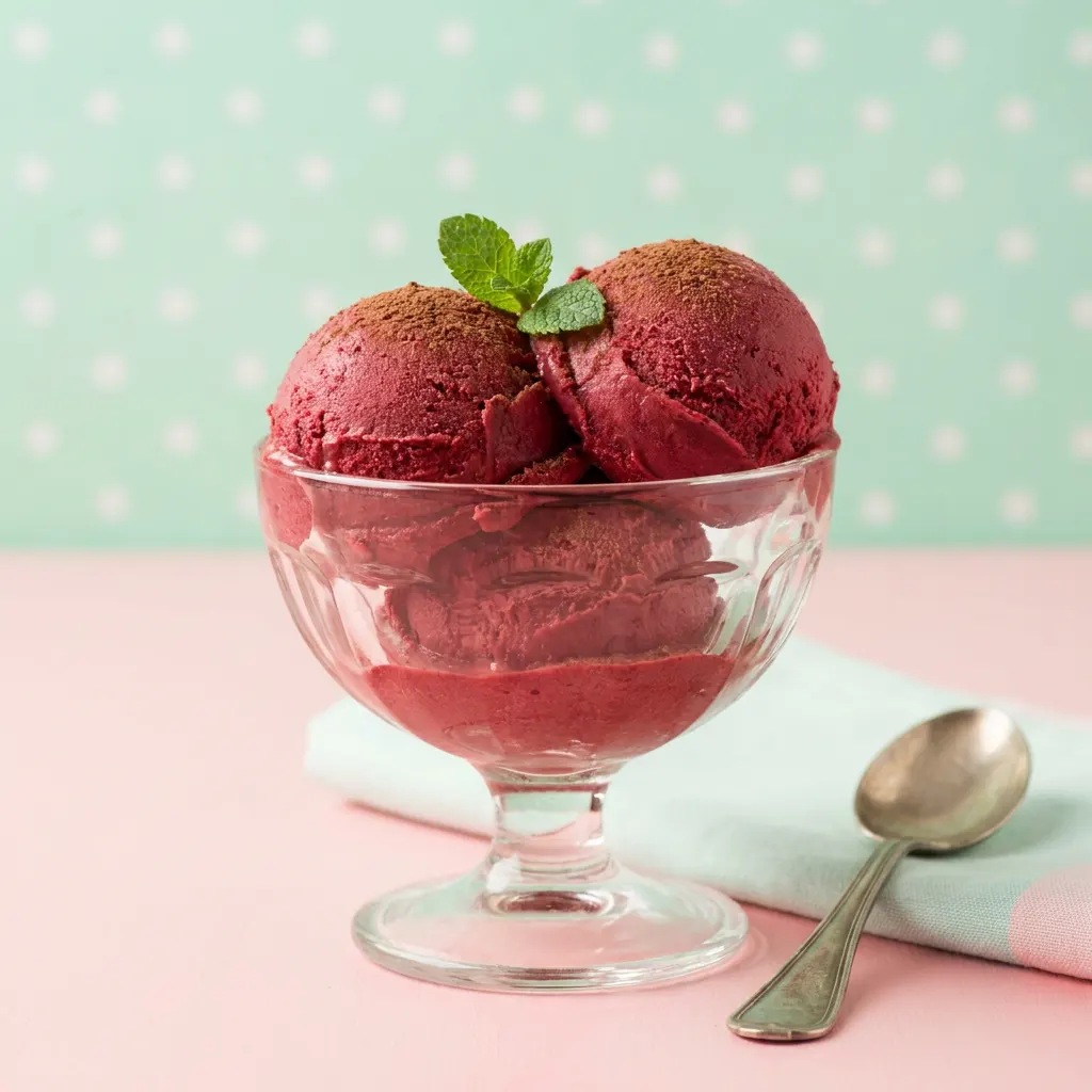 Red Velvet Greek Yogurt Ice Cream