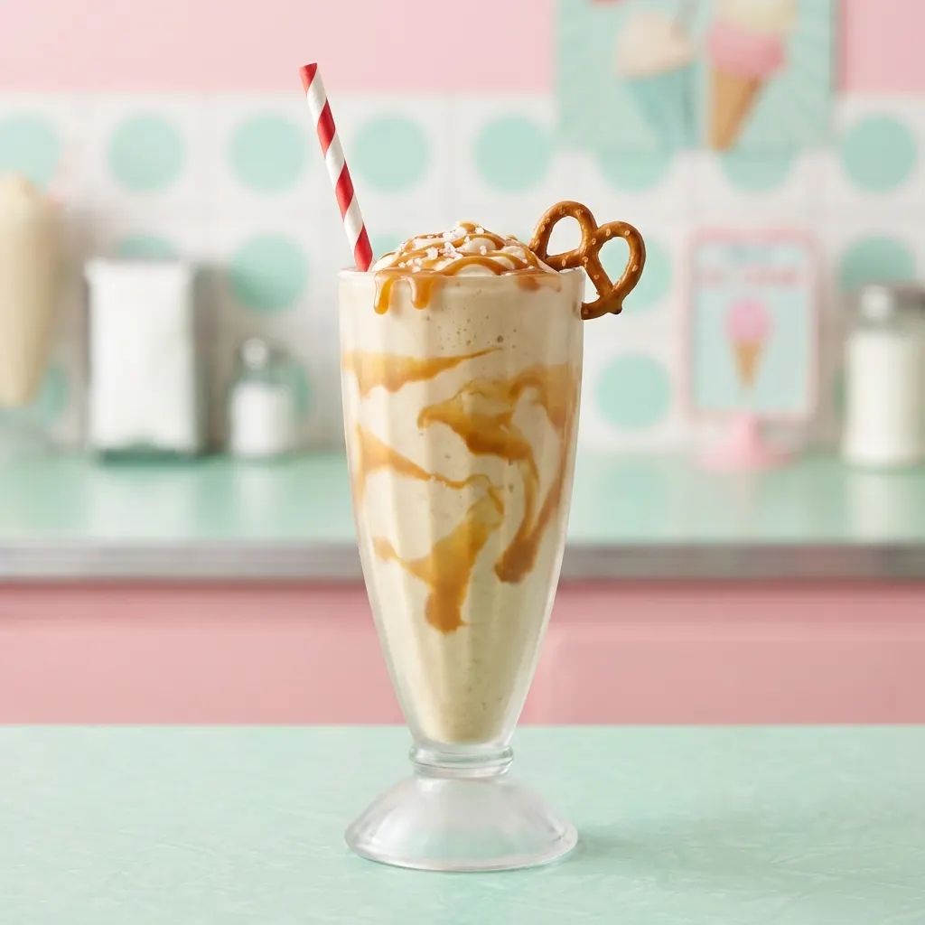 Salted Caramel Milkshake