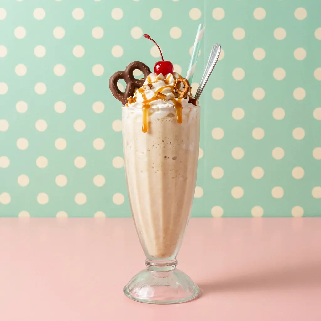 Salted Caramel Pretzel Shake