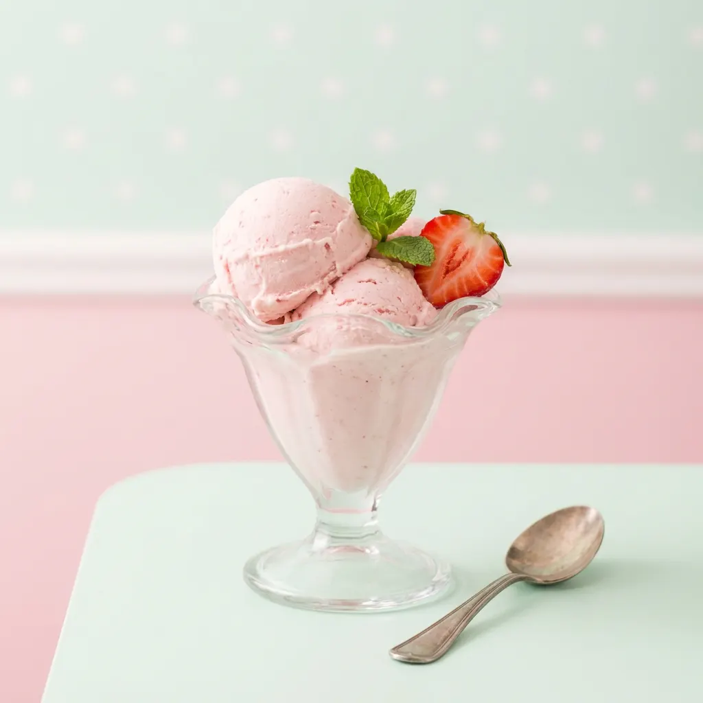 Strawberry Cheesecake Protein Ice Cream
