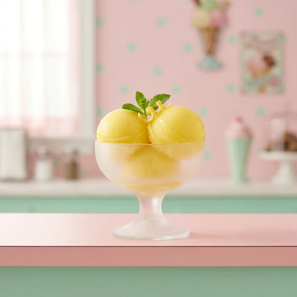Sunny Lemon Sorbet