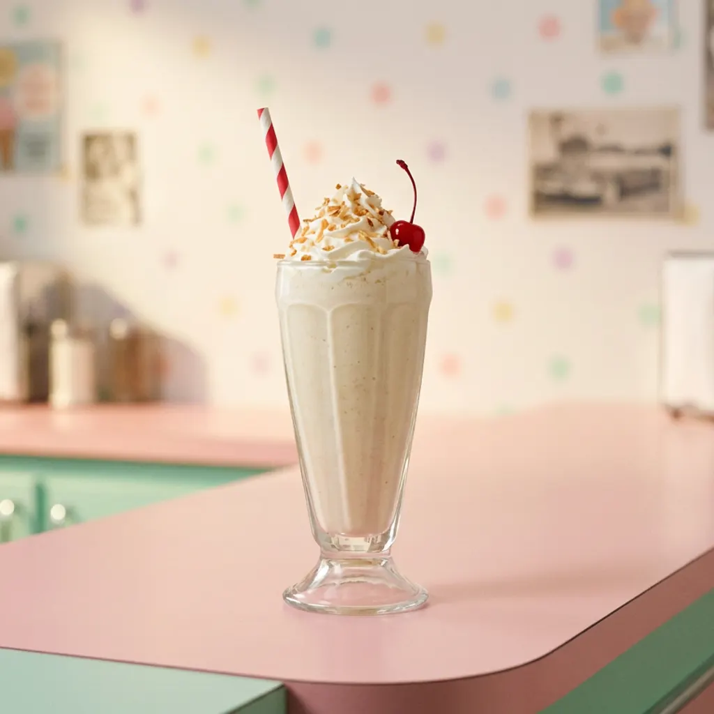 Toasted Coconut Milkshake