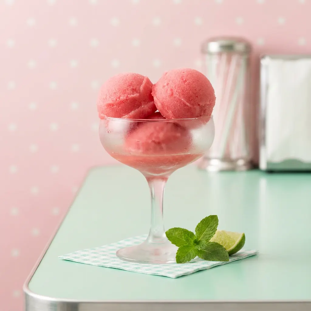 Watermelon Cooler Sorbet